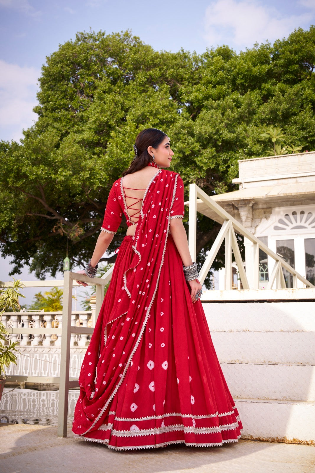 Fully stitched lehenga choli for navratri. Pre order