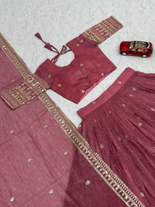 Festive wear lehenga choli with dupatta