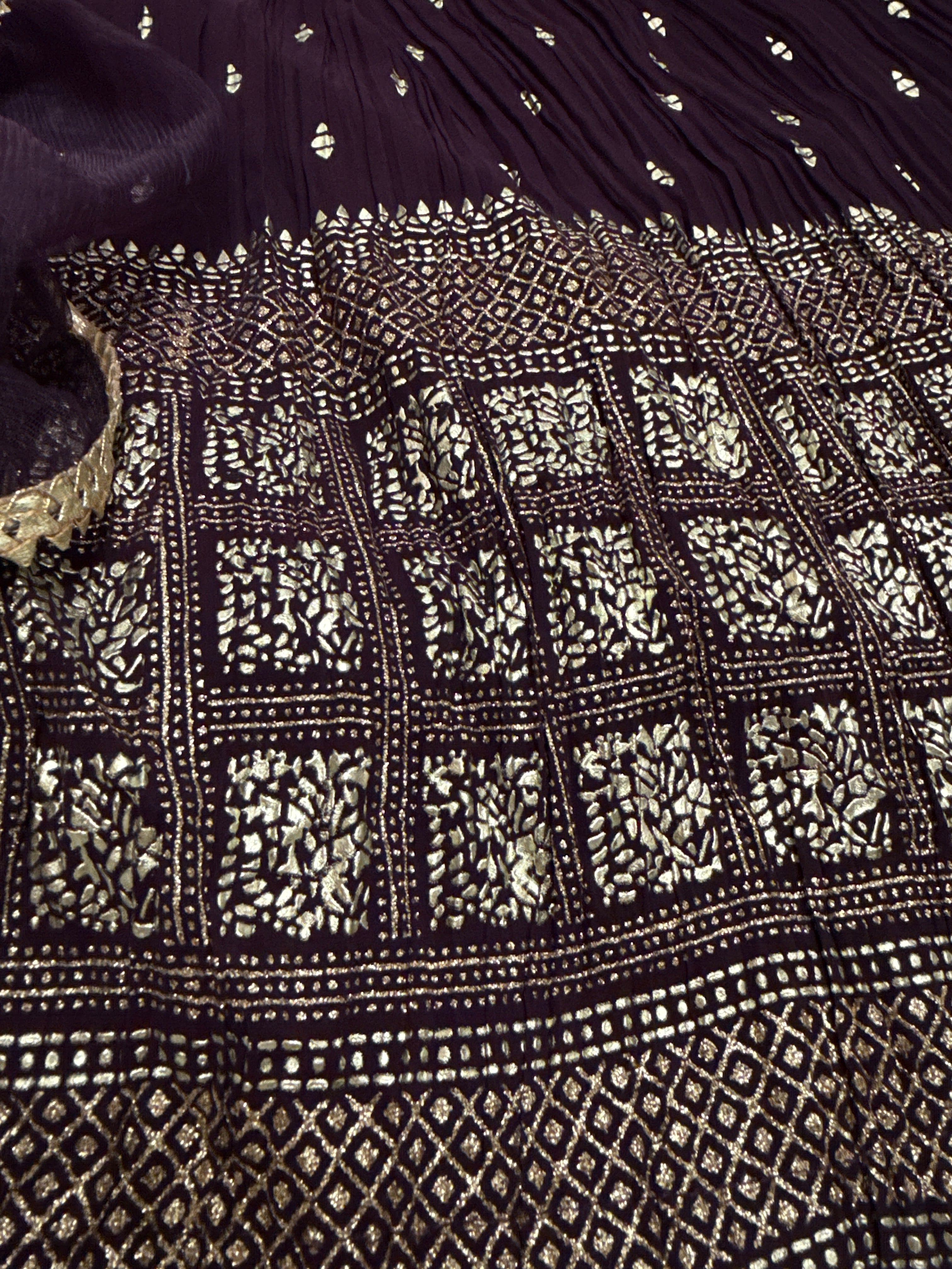 Royal Purple Embroidered Lehenga Choli with Dupatta – Bridal & Party Wear