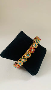 Royal Kundan and Meenakari Bangle | Traditional Indian Bridal Handcrafted Jewelry
