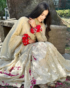 Kurta with sharara and dupatta (pre order)