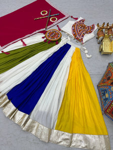 Gamthi work Lehenga Choli fully stitched. Pre order