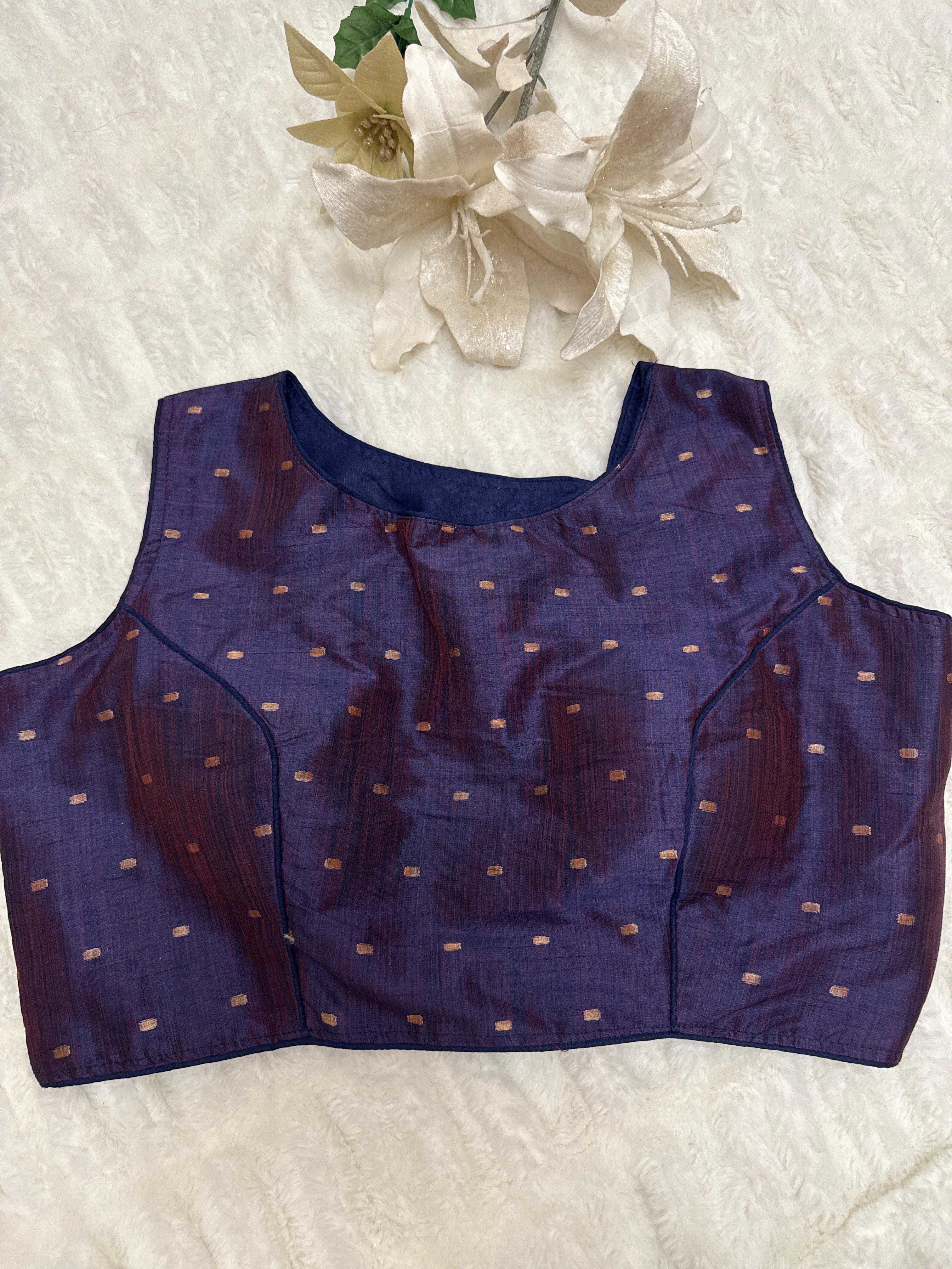 Zari weaving readymade blouse