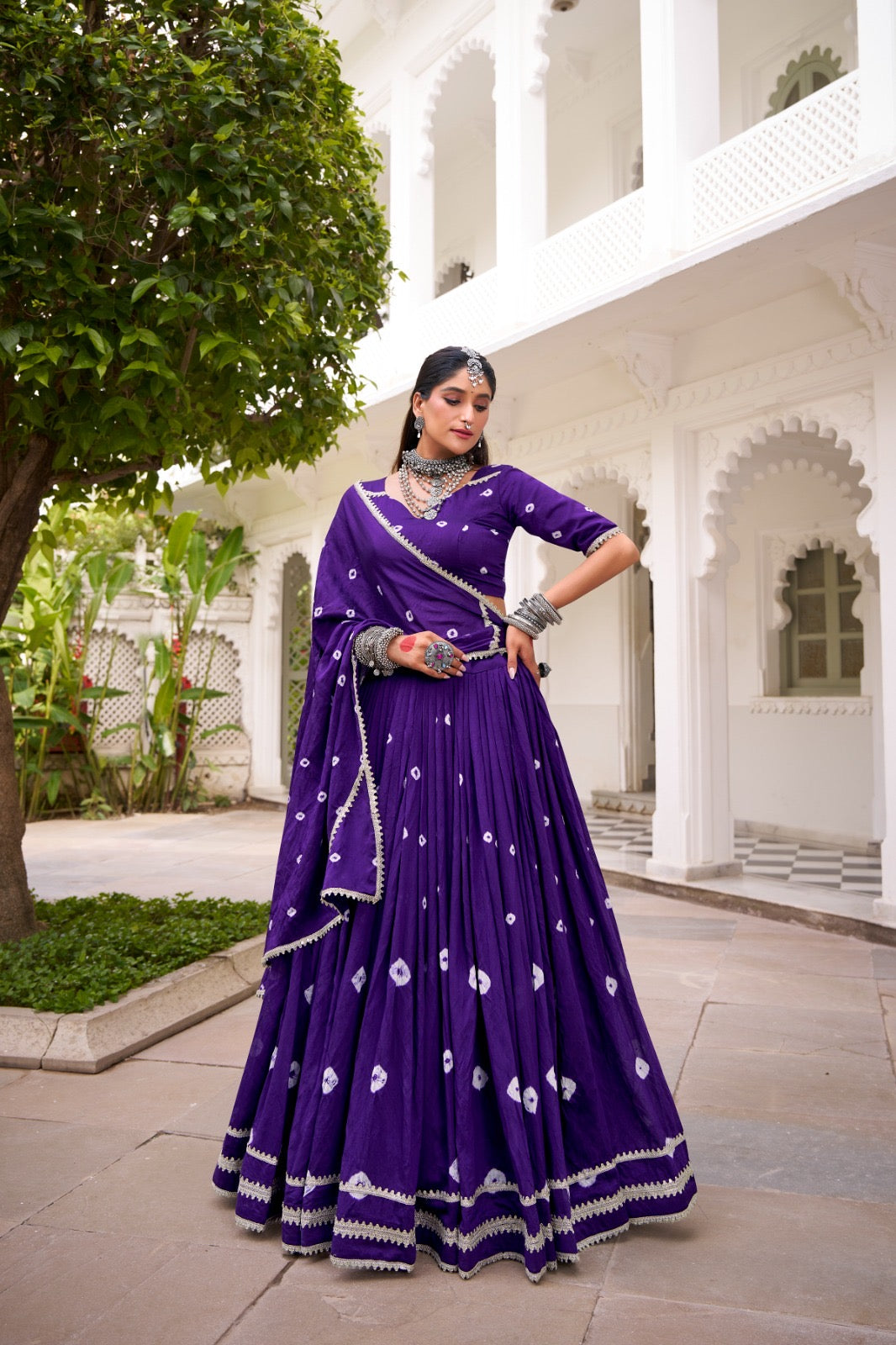 Fully stitched lehenga choli for navratri. Pre order